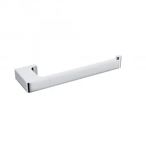 Edge II Hand Towel Rail | Made From Brass In Chrome Finish By Raymor