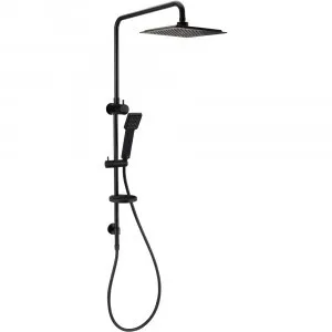 Winton Dual Shower | Made From PVC/Brass/ABS In Black By Raymor