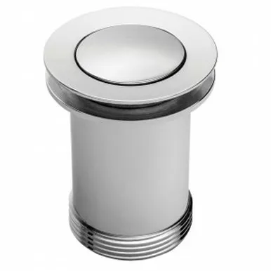 Basin Pop Up Plug & Waste 32mm/40mm With Hair Catcher Chrome In Chrome Finish By Raymor