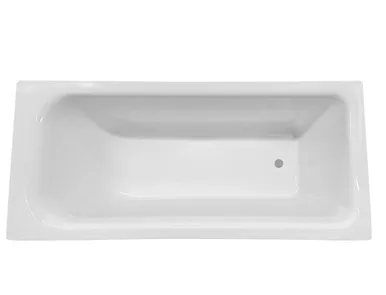 Sigma Inset Bath 1675mm | Made From Acrylic In White By Raymor