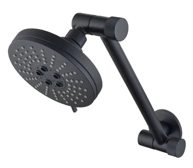 Projix Hi Rise Shower 3 Function | Made From Brass/ABS In Black By Raymor