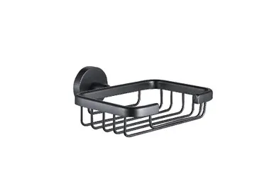 Projix Soap Holder | Made From Stainless Steel/Zinc In Black By Raymor