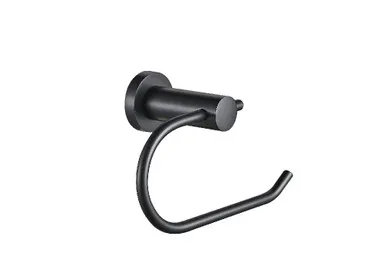Projix Toilet Roll Holder | Made From Stainless Steel/Zinc In Black By Raymor