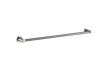 Projix Single Towel Rail 630mm | Made From Stainless Steel/Zinc In Brushed Nickel By Raymor