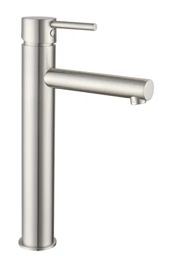 Projix Tower Basin Mixer | Made From Brass In Brushed Nickel By Raymor