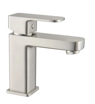 Sigma Basin Mixer | Made From Brass In Brushed Nickel By Raymor