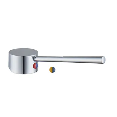 Care Handle 16Deg Angled Pin Lever Suits 40mm | Made From Zinc In Chrome Finish By Raymor