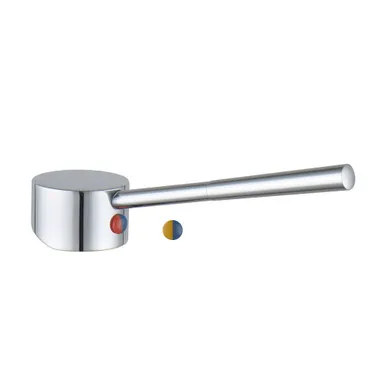 Care Handle 16Deg Angled Pin Lever Suits 35mm Cartridge | Made From Zinc In Chrome Finish By Raymor