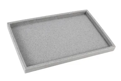 Ascot Vanity Tray Resin Dark In Grey By Raymor