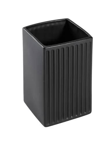 Mosman Tumbler Square | Made From Ceramic In Black By Raymor