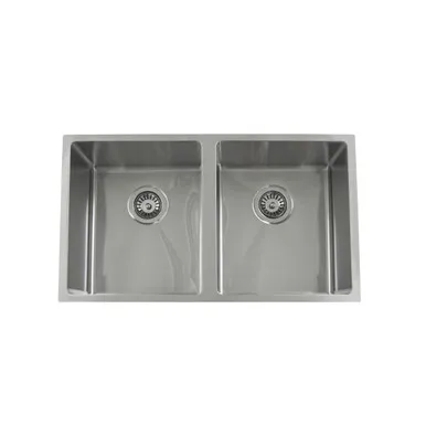 Sigma Undermount Double Bowl Kitchen Sink Nth | Made From Stainless Steel By Raymor