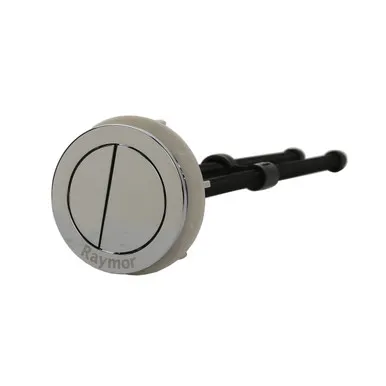 Cistern Dual Flush Button | Made From ABS In Chrome Finish By Raymor