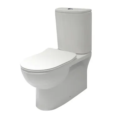 Suite Atlanta Back-To-Wall Rimless Slim Seat 4Star | Made From Vitreous China In White By Raymor