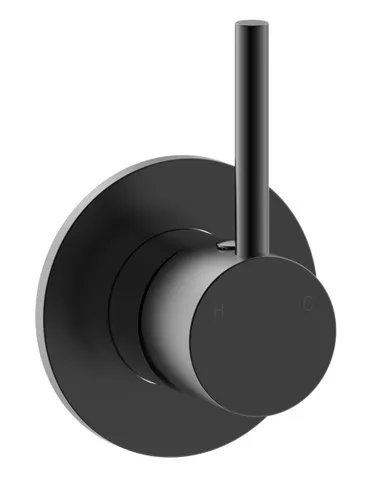 Projix Bath/Shower Mixer Flip | Made From Zinc/Alloy/Brass In Black By Raymor