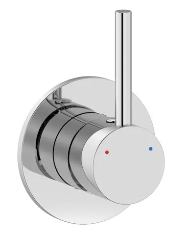 Projix Flip Wall Mixer | Made From Zinc/Alloy/Brass In Chrome Finish By Raymor