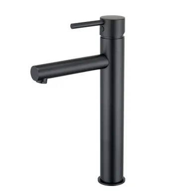 Projix Mk2 Hob Tower Pin Lever Basin Mixer 4Star | Made From Zinc/Alloy/Brass In Black By Raymor