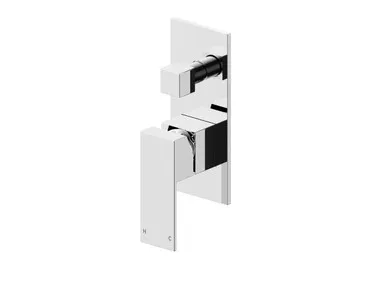 Edge II Bath & Shower Mixer With Diverter | Made From Zinc/Brass In Chrome Finish By Raymor