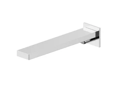 Spout Edge II Wall 200mm | Made From Zinc/Brass In Chrome Finish By Raymor