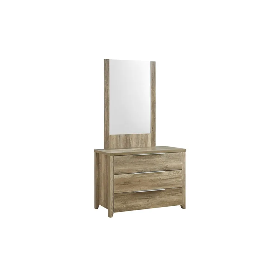 Dresser in Oak Colour with Mirror