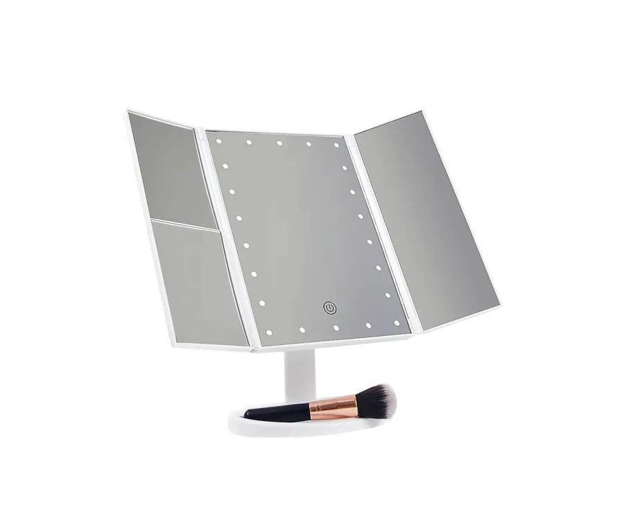 Standing Makeup Mirror With LED Light