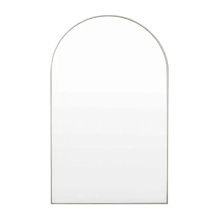 Bjorn 85cm Arch Mirror - Silver by Interior Secrets - AfterPay Available