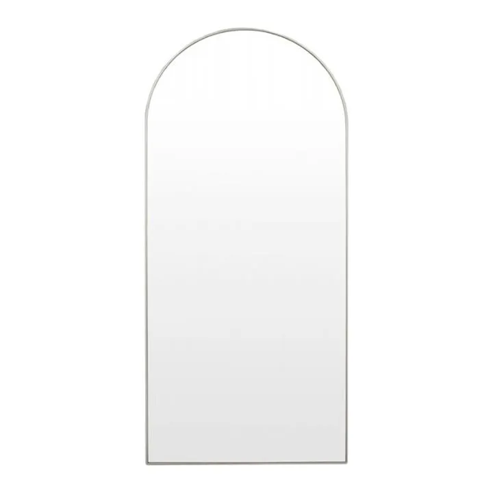 Bjorn Arch Floor Mirror - Silver by Interior Secrets - AfterPay Available