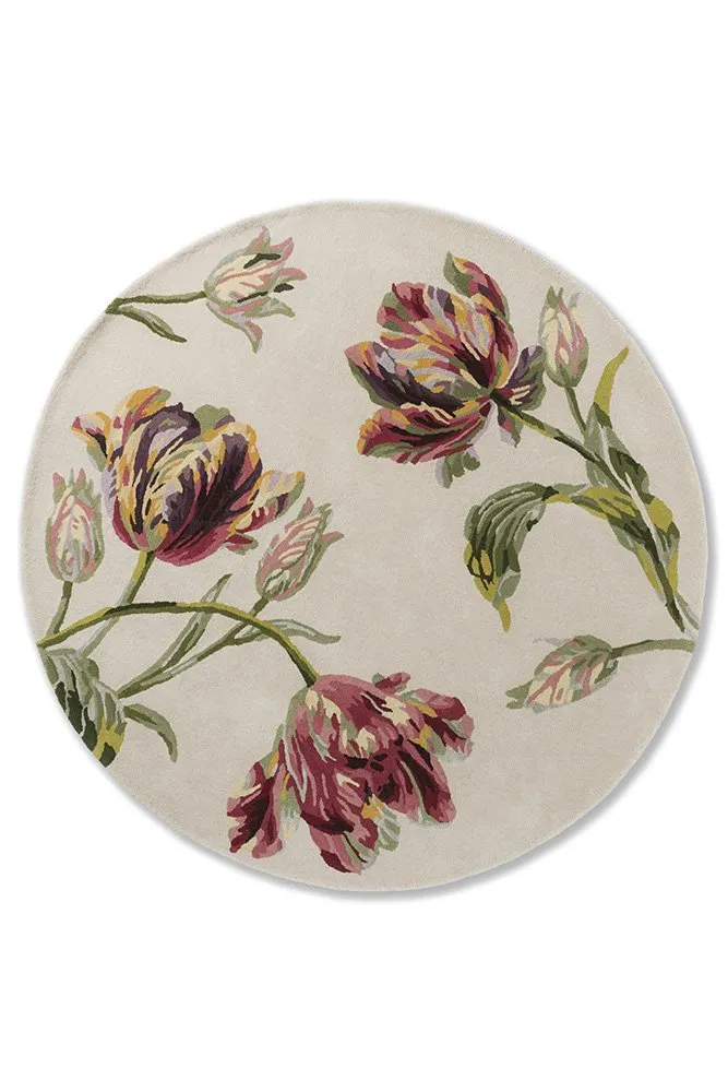Laura Ashley Gosford Cranberry 081300 Round