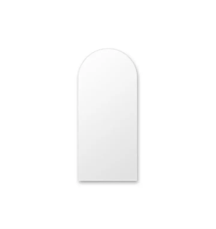 Bjorn Arch Floor Mirror - White by Interior Secrets - AfterPay Available