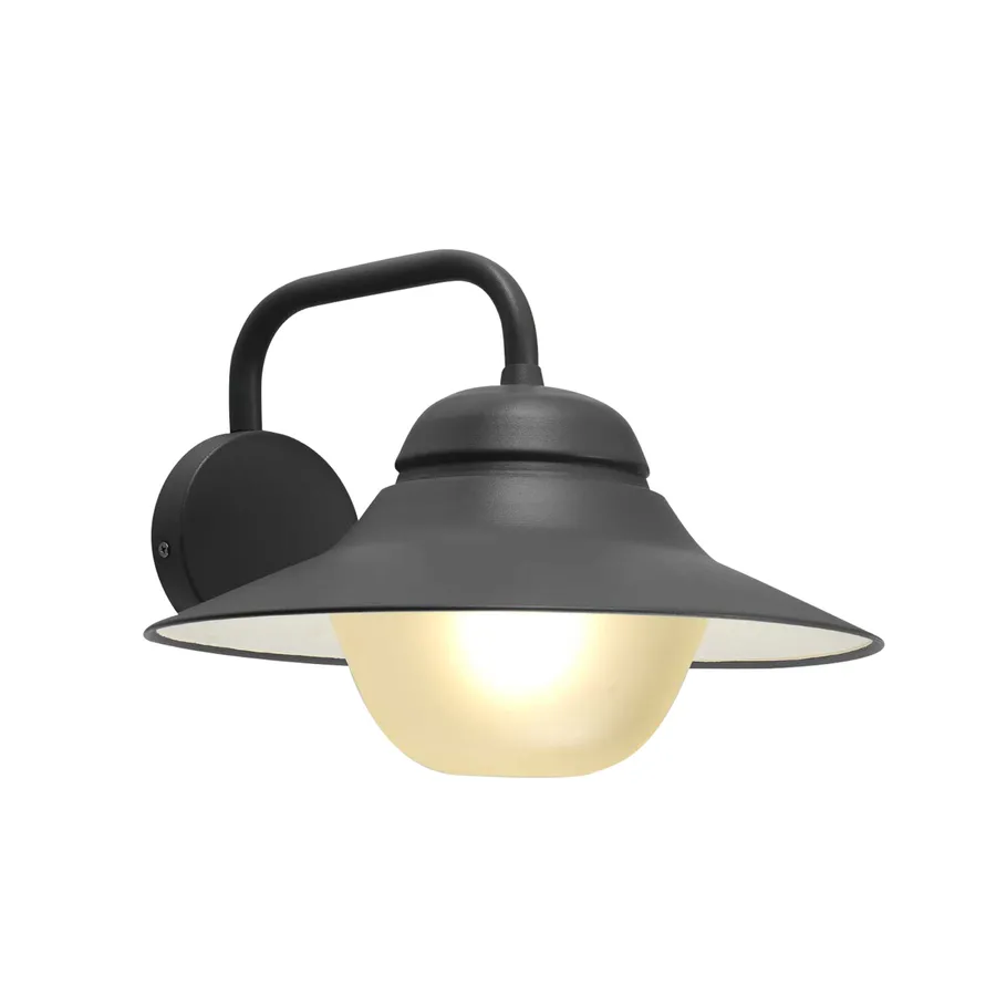 CLA Spy Exterior Wall Light IP44 (E27) Black