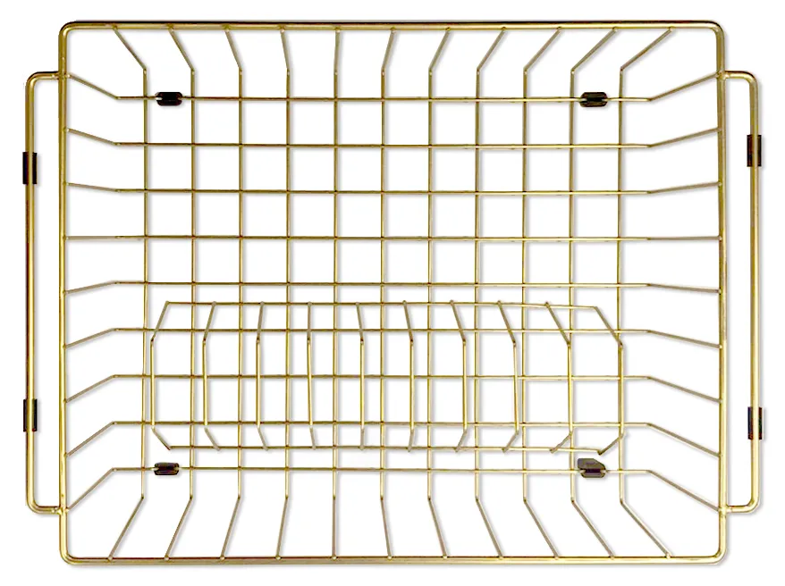 Meir | Lavello Dish Rack - Brushed Bronze Gold