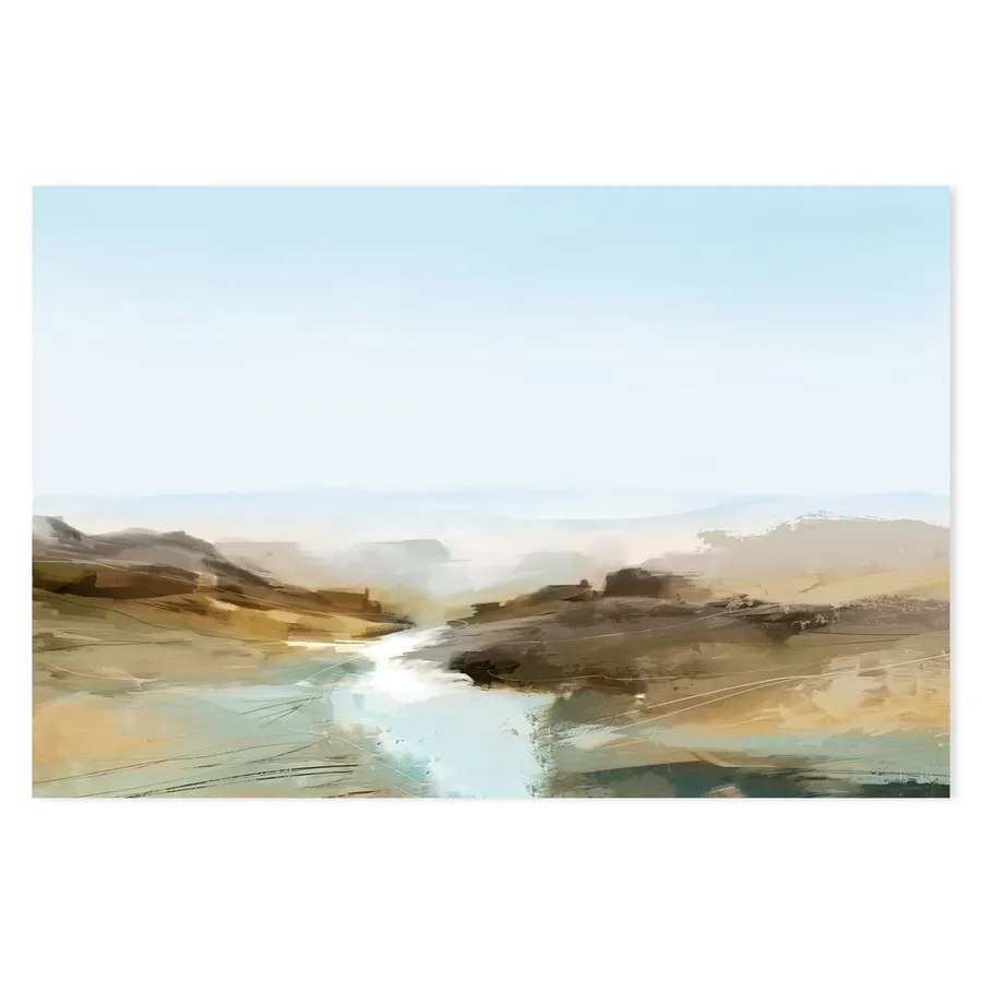 Abstract Beach View