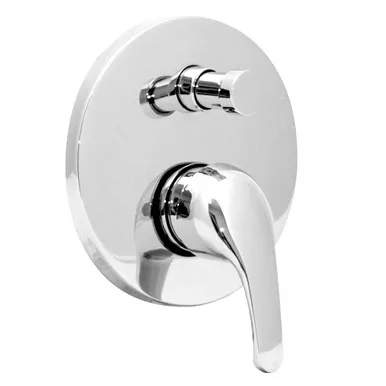 Surrey Wall Mixer With Diverter | Made From Brass In Chrome Finish By Raymor