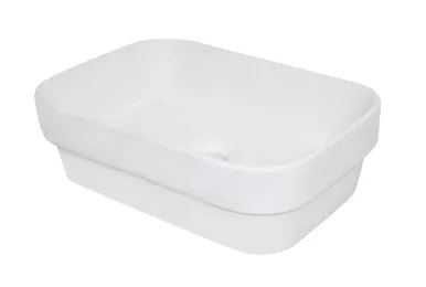 Sigma Inset Basin 450mm X 320mm | Made From Vitreous China In White By Raymor