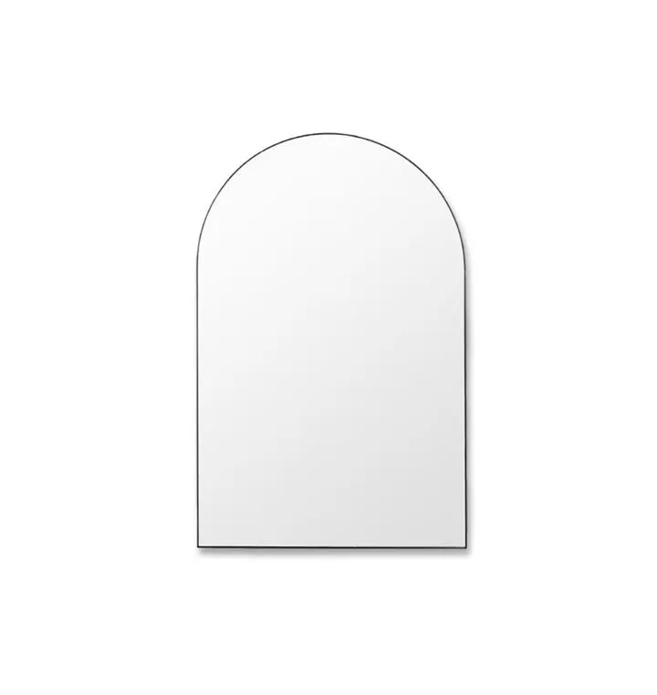 Bjorn Arch Oversized Mirror - Black by Interior Secrets - AfterPay Available