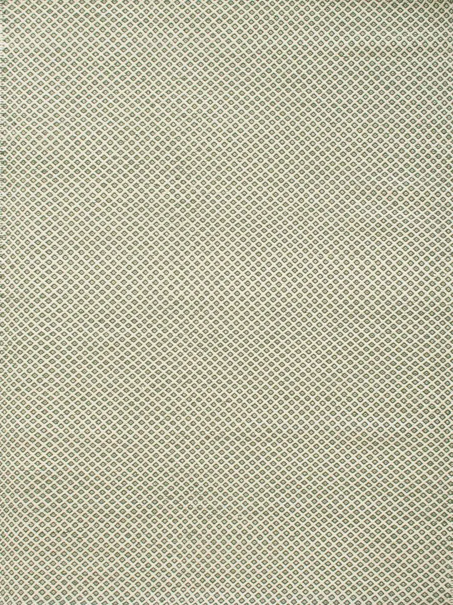 Rubick Rug in Green / Ivory