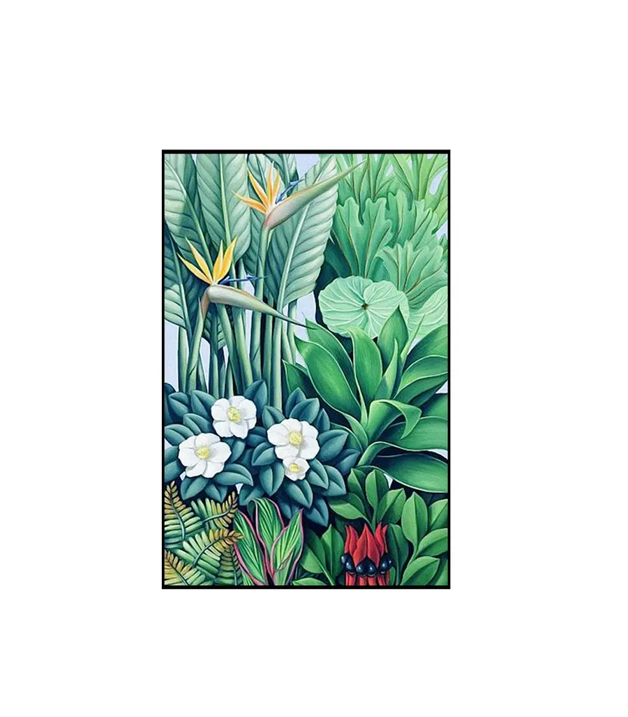 Tropical Plants Wall Art Canvas 3 sizes available 50cm x 70cm