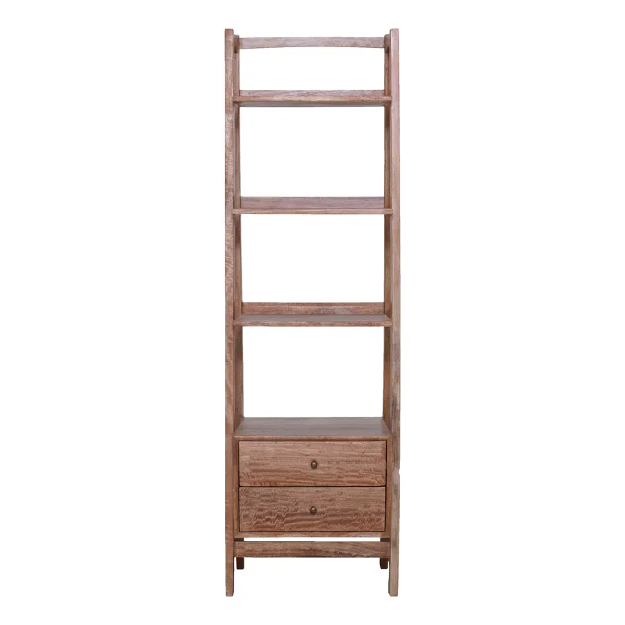 Colby Small Shelf Unit 55cm in Mangowood Clear Lacquer