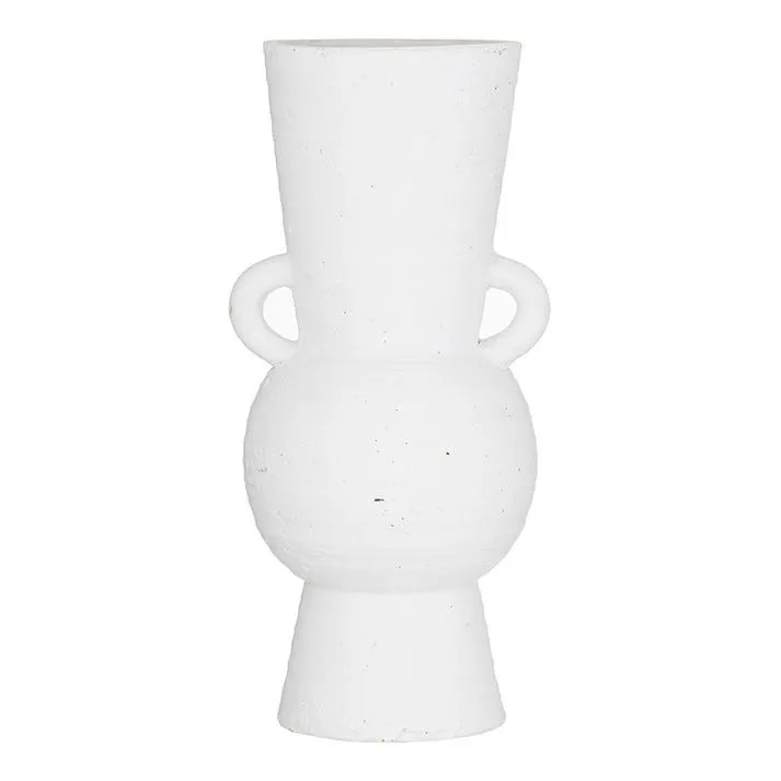Monaco Vase White - 31cm
