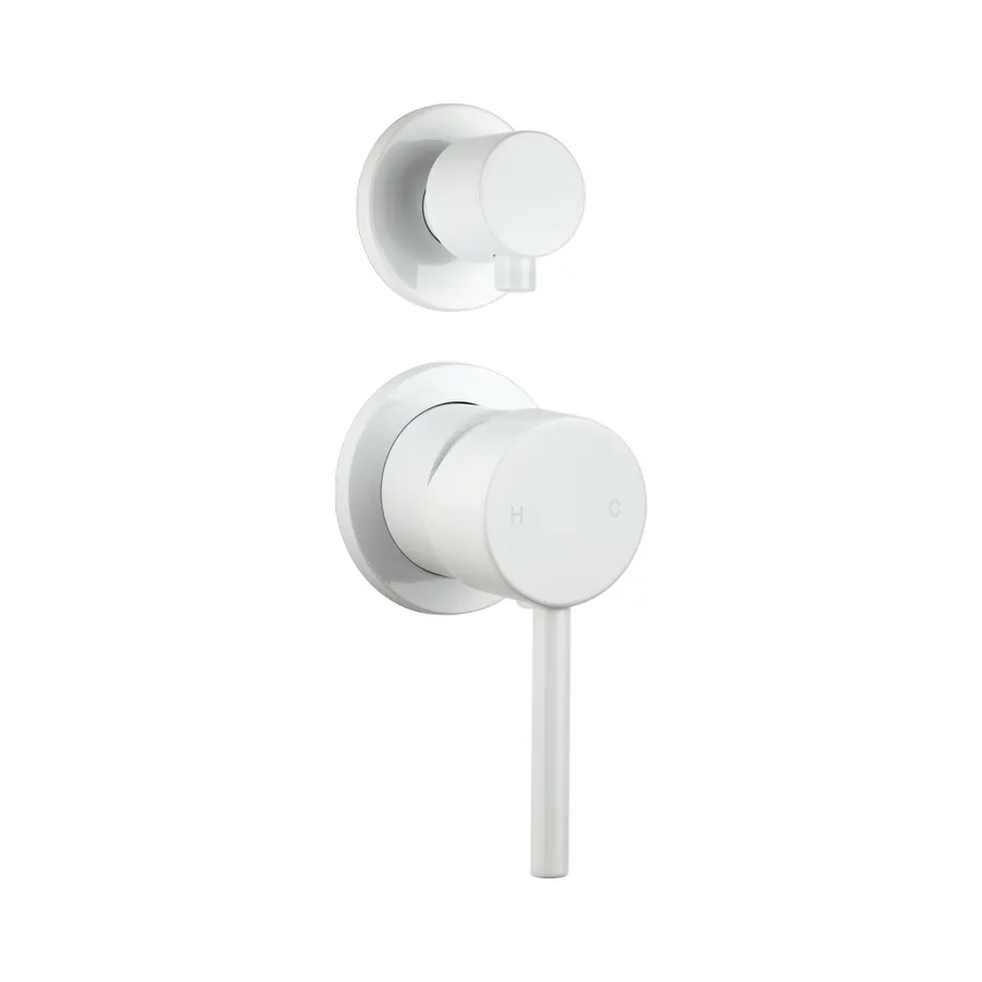 Elysian Shower Top Diverter - White