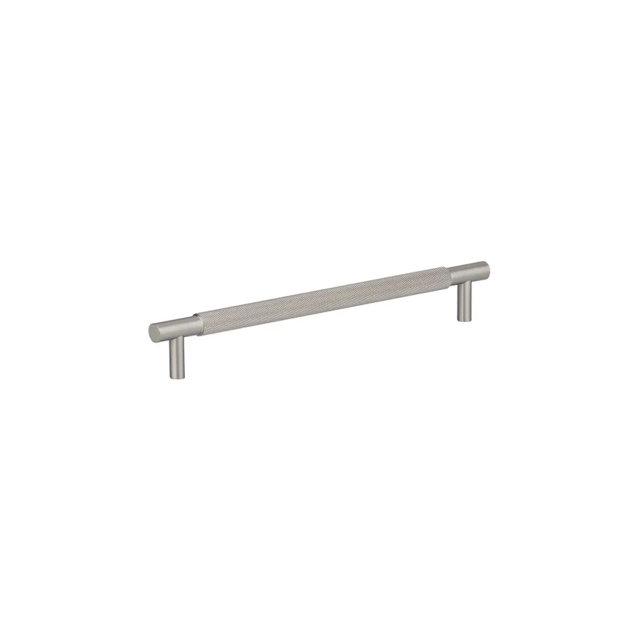 Tezra Textured Cabinetry Pull 220mm • Brushed Nickel