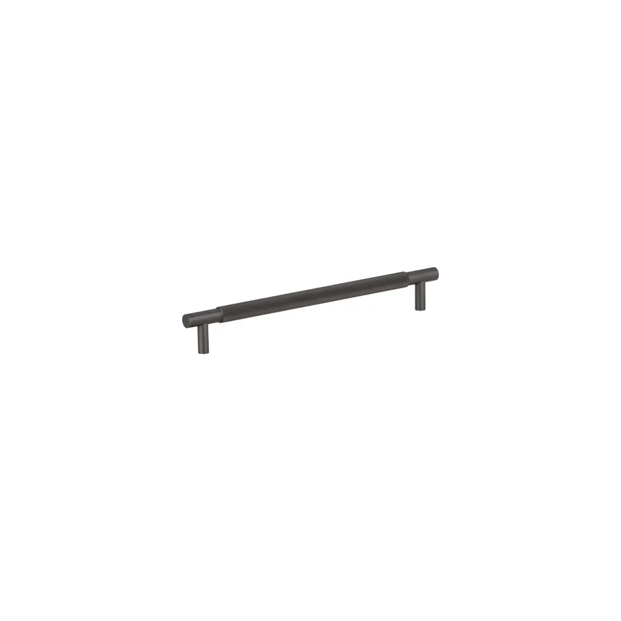 Tezra Textured Cabinetry Pull 220mm • Brushed Gunmetal