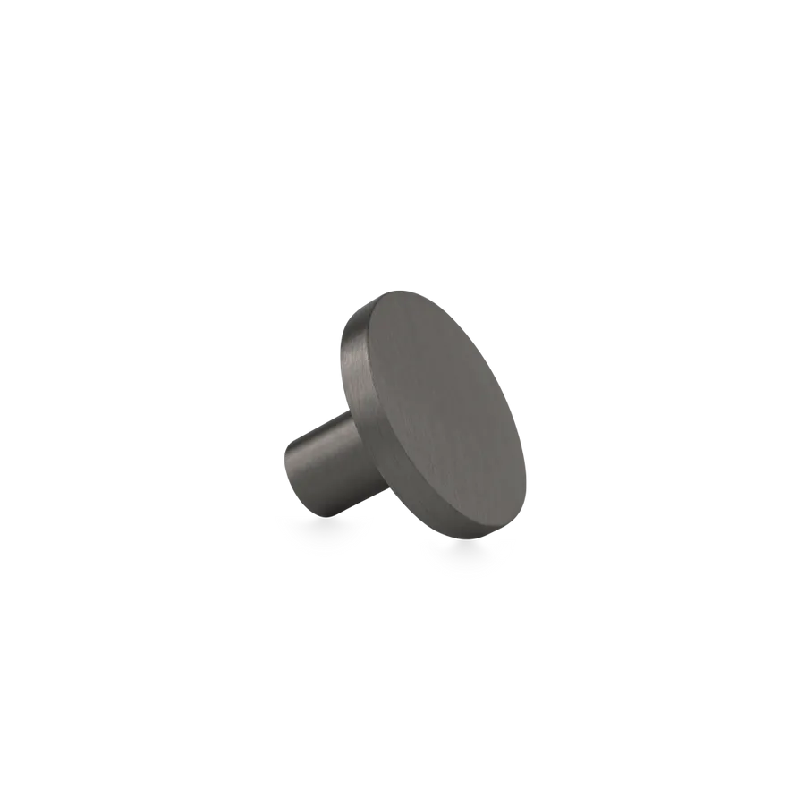 Elsa Cabinetry Knob - Brushed Gunmetal