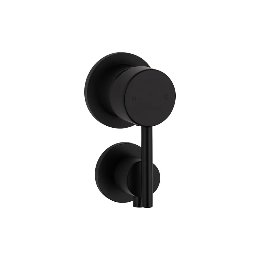 Elysian Shower Bottom Diverter - Matte Black