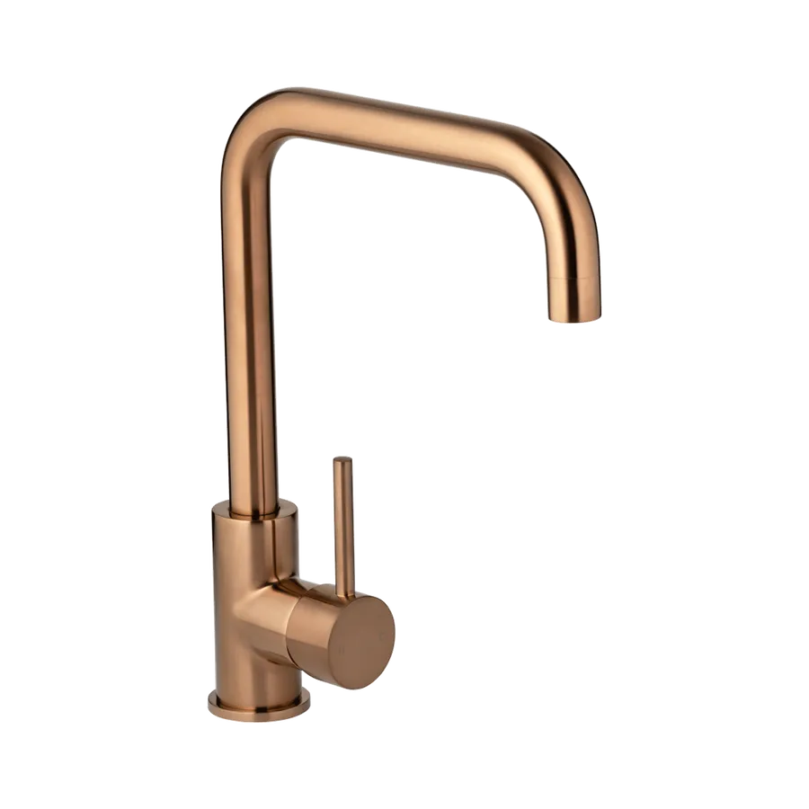 Eden Square Kitchen Mixer - Brushed Copper