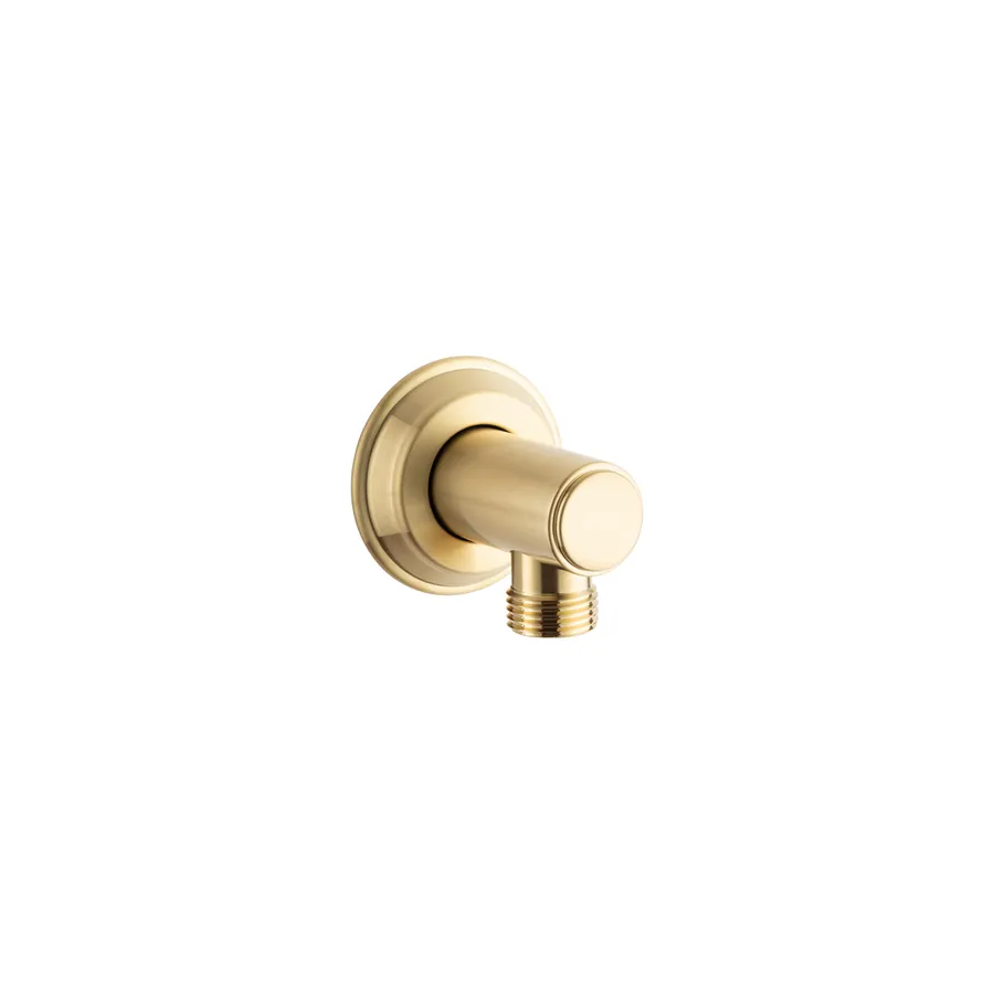 Kingsley Round Shower BP - Brushed Brass
