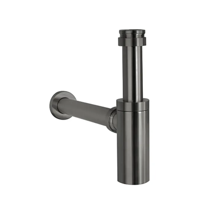 Marli Bottle Trap Round - Brushed Gunmetal