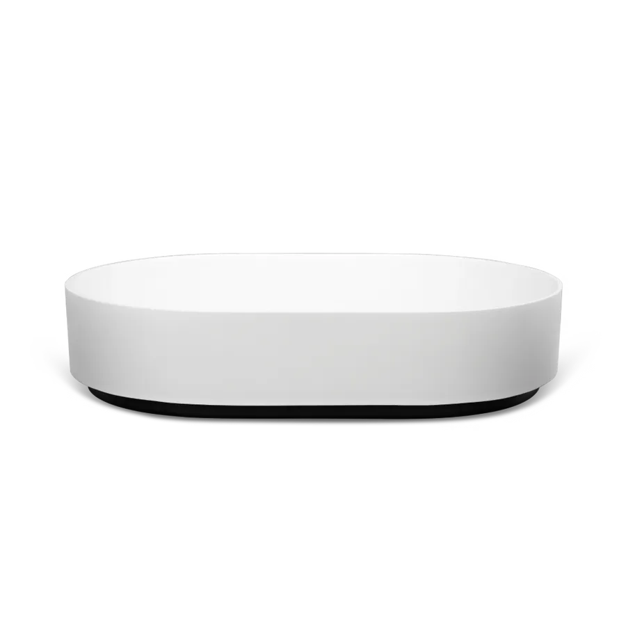 Olive Basin Sink - Matte White