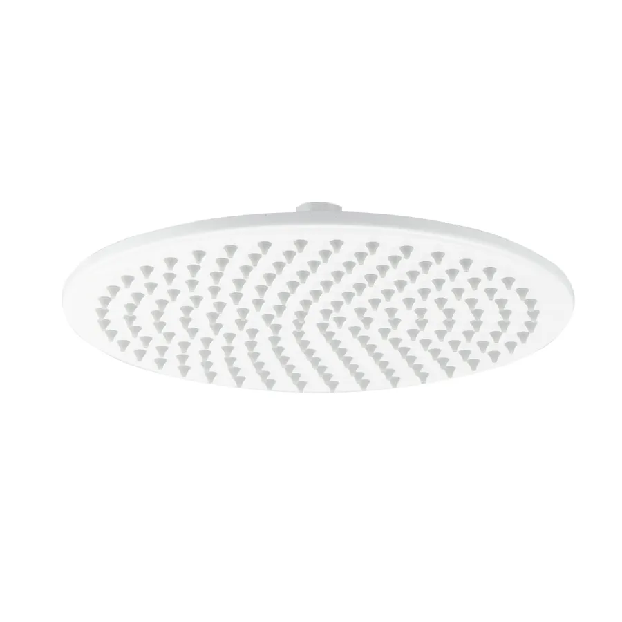 Shower Head Round 250mm - White