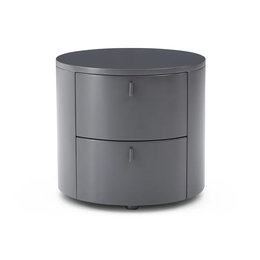 Sims Round Bedside Table