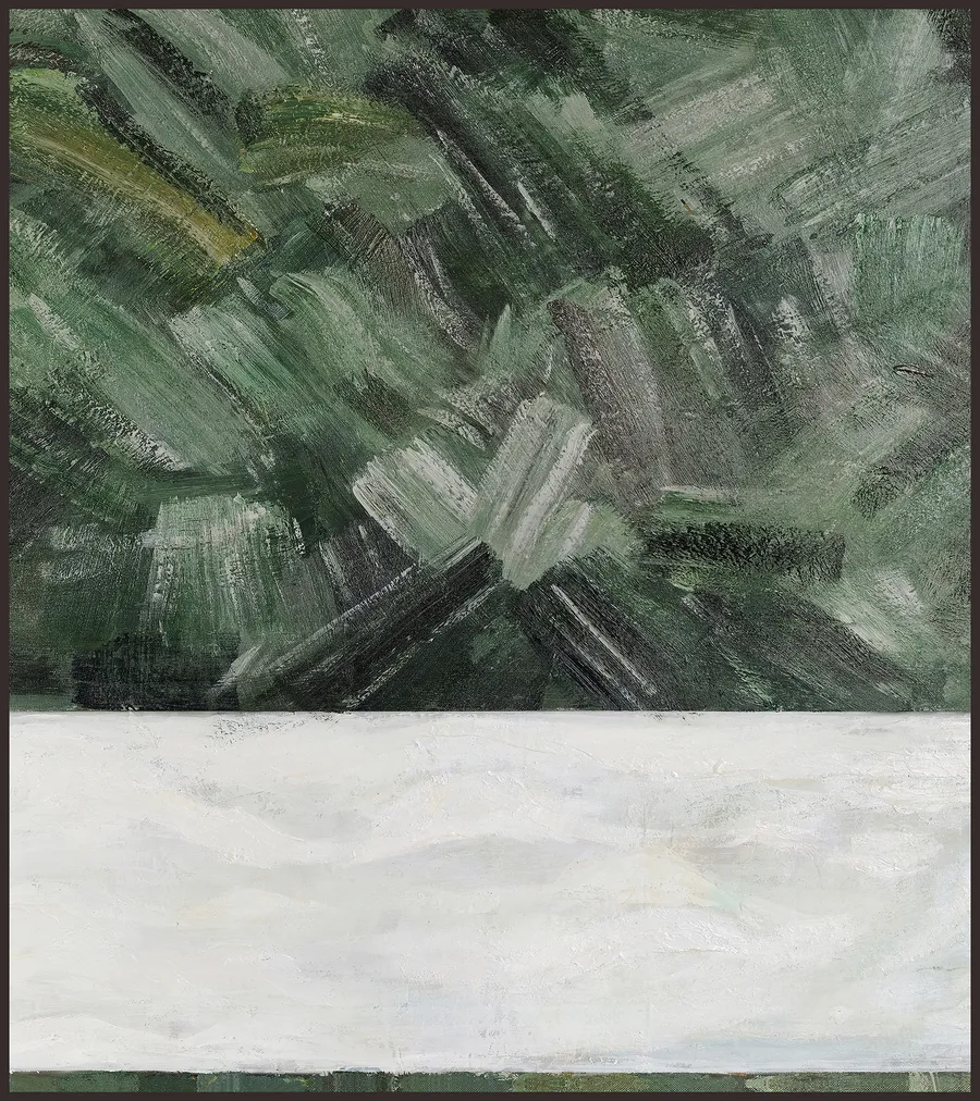 Green Fields Painting 180 x 165